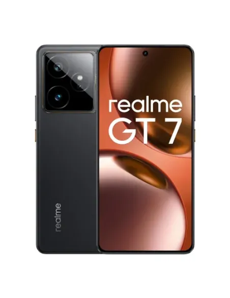 realme GT 7 17,2 cm (6.78") SIM doble Android 15 5G USB Tipo C 12 GB 256 GB 7000 mAh Negro
