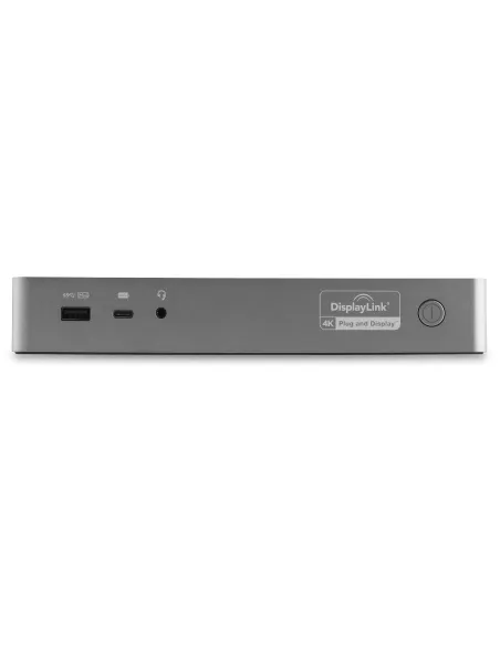 StarTech.com Docking Station Universal para Portátil - Replicador de Puertos Híbrido USB-C -A - 2x HDMI y DP 4K - PD 100W - Mac