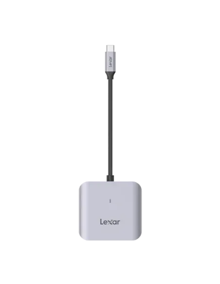Lexar LRW510U-BNHNG lector de tarjeta USB 3.2 Gen 2 (3.1 Gen 2) Type-C Gris