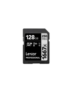 Lexar SDXC, 128 GB UHS-II Clase 10