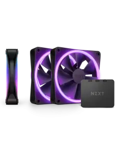 NZXT F120 RGB DUO Triple Pack Carcasa del ordenador Ventilador 12 cm Negro 3 pieza(s)