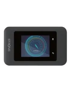 Strong 4G+ LTE MiFi Hotspot Router Wi-Fi 1200 router inalámbrico Doble banda (2,4 GHz / 5 GHz) Negro