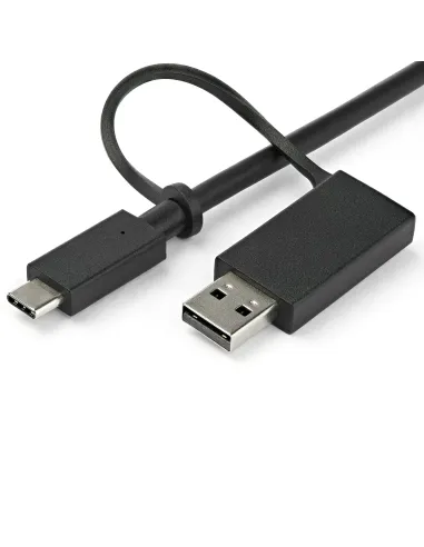 StarTech.com Docking Station Universal para Portátil - Replicador de Puertos Híbrido USB-C -A - 2x HDMI y DP 4K - PD 60W - Mac