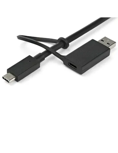 StarTech.com Docking Station Universal para Portátil - Replicador de Puertos Híbrido USB-C -A - 2x HDMI y DP 4K - PD 60W - Mac