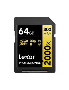Lexar Professional 2000x 64 GB SDHC UHS-II Clase 10