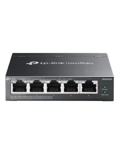 TP-Link Omada ES205G Gestionado Gigabit Ethernet (10 100 1000) Energía sobre Ethernet (PoE) Negro