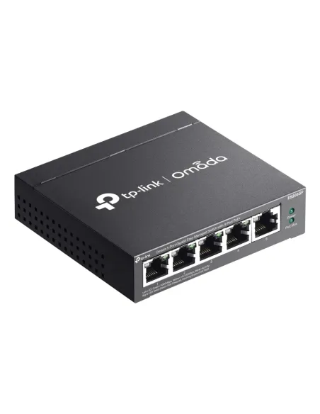 TP-Link Omada ES205G Gestionado Gigabit Ethernet (10 100 1000) Energía sobre Ethernet (PoE) Negro