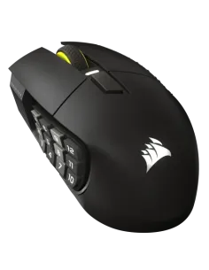 Corsair Scimitar Elite Wireless SE ratón Juego mano derecha RF Wireless + Bluetooth Óptico 33000 DPI