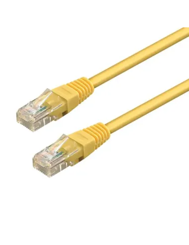 WP WPC-PAT-6U010Y cable de red Amarillo 1 m Cat6 U/UTP (UTP)