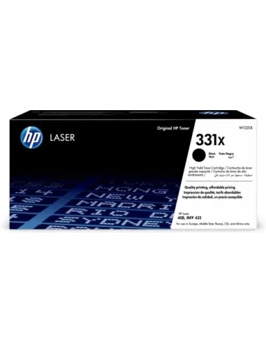 HP Cartucho de tóner Original Laser 331X negro de alta capacidad