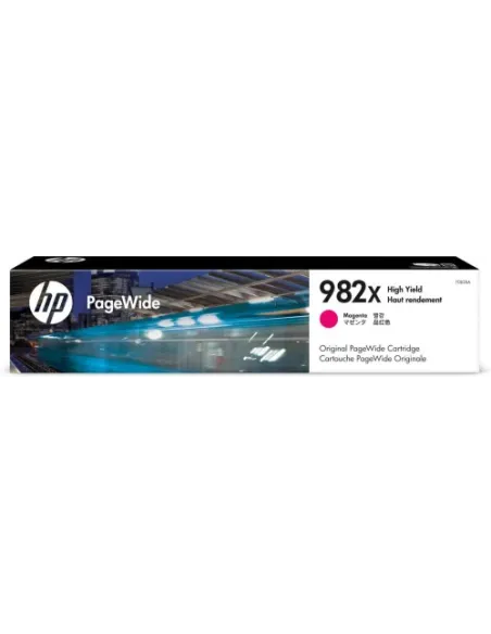 HP Cartucho PageWide 982X Original de alta capacidad magenta
