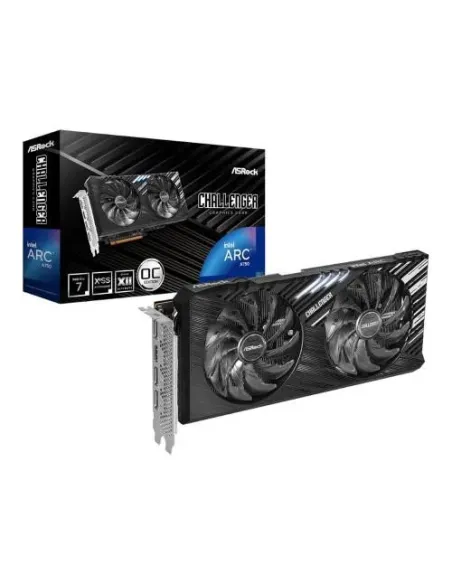 VGA ASROCK A770 CL SE 16GO,INTEL,A770,16GB,GDDR6,256BIT,3DP+1HDMI,2 VENTILADORES (A770 CL SE 16GO)