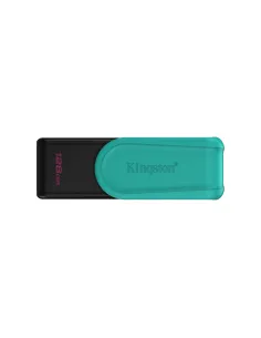 Kingston Technology DataTraveler 128GB Portable USB 3.2 Gen 1 Exodia S (Black Turquoise)