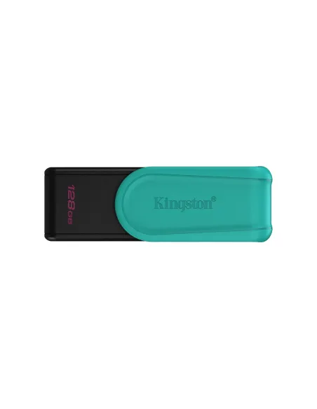 Kingston Technology DataTraveler 128GB Portable USB 3.2 Gen 1 Exodia S (Black Turquoise)