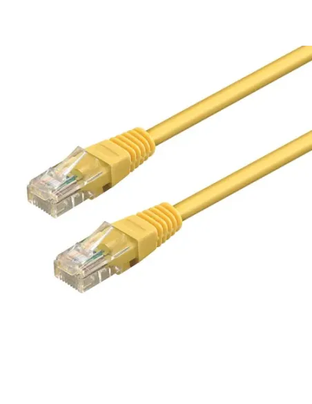 WP WPC-PAT-6U020Y cable de red Amarillo 2 m Cat6 U/UTP (UTP)