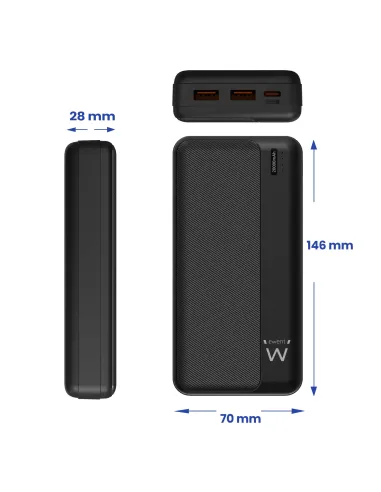 Ewent POWER BANK 20000mAh PD 22.5W