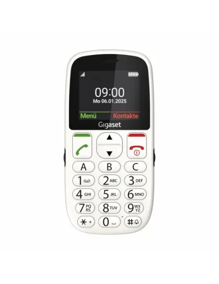Gigaset GL395 5,59 cm (2.2") 90 g Blanco Teléfono para personas mayores