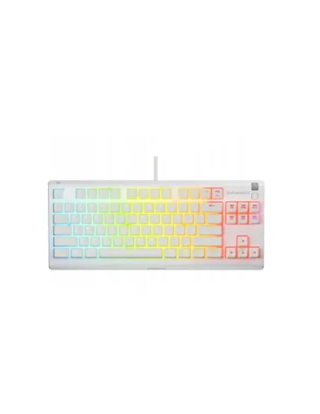 TECLADO STEELSERIES APEX 3 TKL (USA) BLANCO (64819)