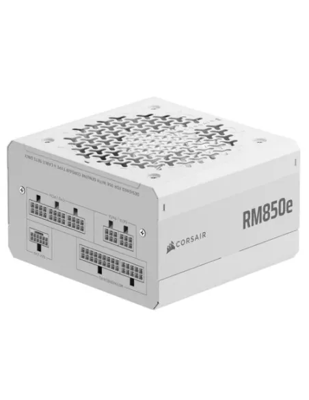 FUENTE ALIMENT. CORSAIR RM850E (2025) 80+ GOLD FULL MODULAR ATX 3.0 850 WATT BLANCA CP-9020293-EU