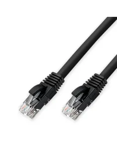 EWENT CABLE CAT.6 U/UTP, CCA, AWG24/1 LSZH NEGRO 3M