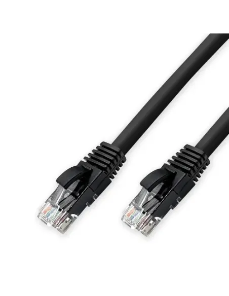 EWENT CABLE CAT.6 U/UTP, CCA, AWG24/1 LSZH NEGRO 3M