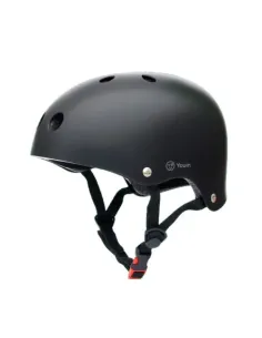 YOUIN CASCO BASICO - NEGRO  (TALLA L)