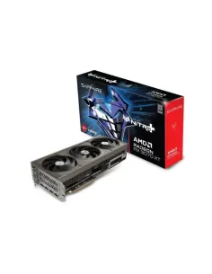 VGA SAPPHIRE NITRO+ RADEON RX 9070 XT GAMING OC,AMD,RX9070XT,16GB,GDDR6,256BIT,2HDMI+2DP (3 VENTILADORES)