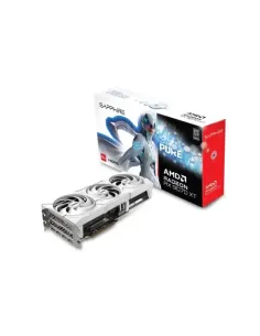 VGA SAPPHIRE PURE RX 9070 XT GAMING OC,AMD,RX9070XT,16GB,GDDR6,256BIT,2HDMI+2DP (3 VENTILADORES)