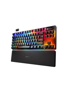 Steelseries APEX PRO TKL WIRELESS GEN 3 teclado Juego USB + RF Wireless + Bluetooth Inglés de EE. UU. Negro