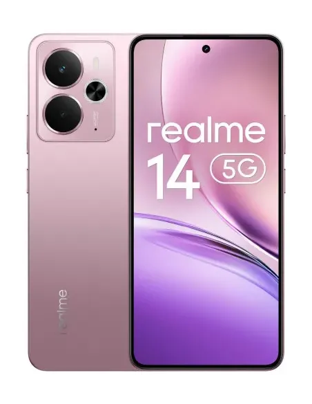 realme 14 16,9 cm (6.67") SIM doble Android 15 5G 12 GB 256 GB 5860 mAh Rosa