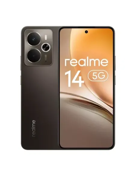 realme 14 16,9 cm (6.67") SIM doble Android 15 5G 12 GB 256 GB 5860 mAh Negro