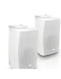 LD SYSTEMS INTEGRATION SERIE CONTRACTOR (LDCWMS42W100V) 4" 2-WAY WALL MOUNT SPEAKER 100 V WHITE (PAIR) WARRANTY 2 YEARS (PU4)