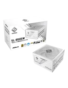 Asrock SL-850GW Steel Legend unidad de fuente de alimentación 850 W 20+4 pin ATX ATX Blanco