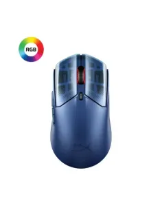HP Ratón gaming inalámbrico HyperX Pulsefire Haste 2 S azul marino