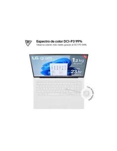 LG GRAM DE 15 PULGADAS LAPTOP LIGERO DE 16GB RAM INTEL CORE ULTRA 7 WINDOWS 11, PANTALLA IPS ANTIRREFLEJO