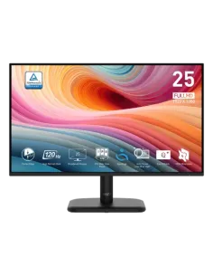 MSI MONITOR PRO MP251L E2.  24.5" PLANO. IPS. 1920x1080. 120Hz. NEGRO.