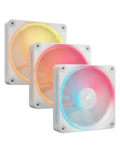 Corsair iCUE LINK LX120-R RGB Carcasa del ordenador Ventilador 12 cm Blanco 3 pieza(s)
