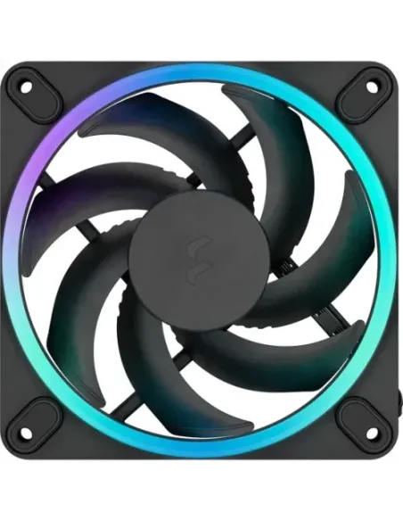 FRACTAL VENTILADOR CAJA  MOMENTUM 12 RGB BLACK FD-F-MR1-1201