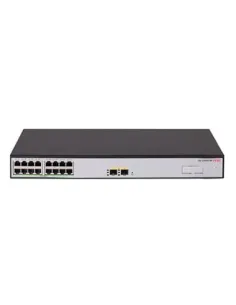 H3C LS-1600V2-18P-GL switch Gestionado Gigabit Ethernet (10/100/1000) Gris, Negro