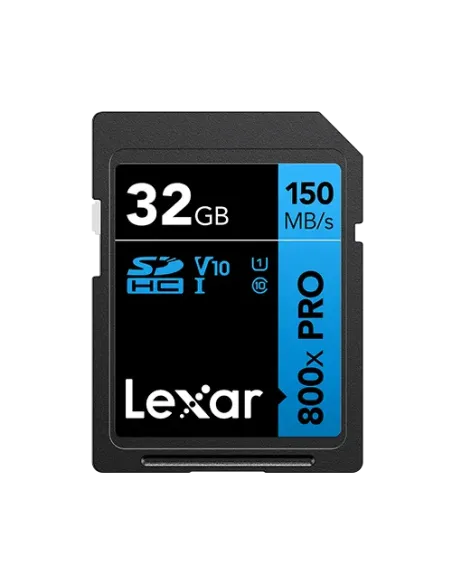 Lexar High-Performance 800xPRO 32 GB SDHC UHS-I Clase 10