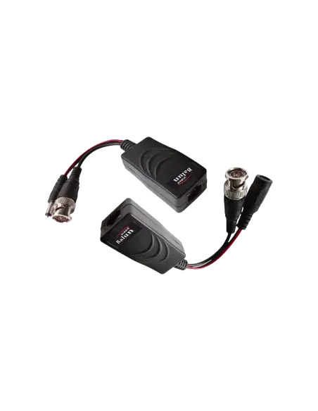 (DH-PFM802) DAHUA VIDEO BALUN PASIVO (PAREJA) TRANSMISOR DE DATOS Y ALIMENTACIÓN DE VIDEO 1 CANAL