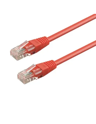 WP WPC-PAT-6U010R cable de red 1 m Cat6 U/UTP (UTP) Rojo