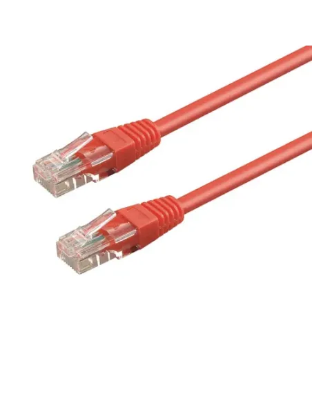 WP WPC-PAT-6U010R cable de red 1 m Cat6 U/UTP (UTP) Rojo