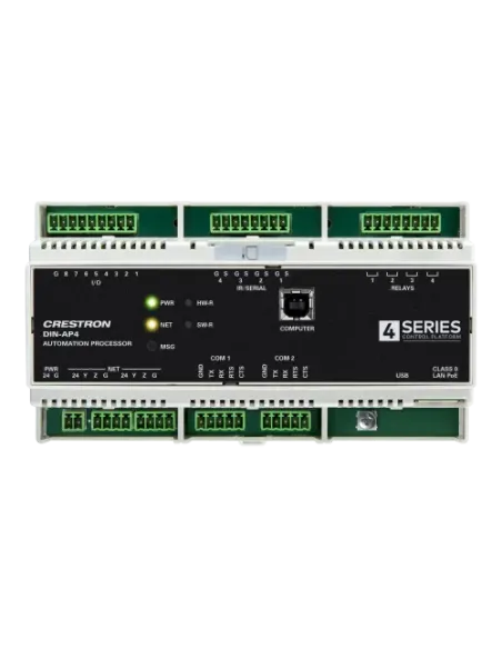 CRESTRON 4-SERIES DIN RAIL CONTROL SYSTEM (DIN-AP4) 6510417