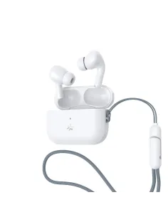Celly HARMONYWH auricular y casco Auriculares Inalámbrico Dentro de oído Llamadas Música USB Tipo C Blanco
