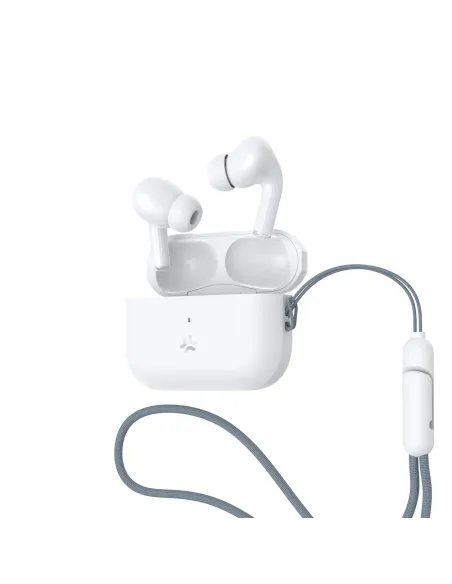 Celly HARMONYWH auricular y casco Auriculares Inalámbrico Dentro de oído Llamadas Música USB Tipo C Blanco