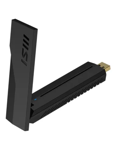 MSI BE6500 WiFi7 USB Stick - Dongle tarjeta y adaptador de interfaz USB 3.2 Gen 1 (3.1 Gen 1)