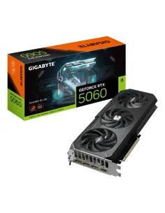 GIGABYTE GeForce RTX 5060 GAMING OC 8G Tarjeta Gráfica - 8GB GDDR7, 128bit, PCI-E 5.0, 2595 MHz Frecuencia del núcleo, 3 x