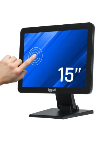 iggual MTL15X monitor POS 38,1 cm (15") 1024 x 768 Pixeles XGA LCD Pantalla táctil