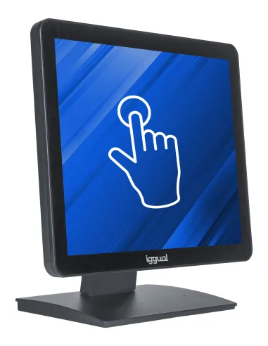 iggual MTL17X monitor POS 43,2 cm (17") 1280 x 1024 Pixeles SXGA LCD Pantalla táctil
